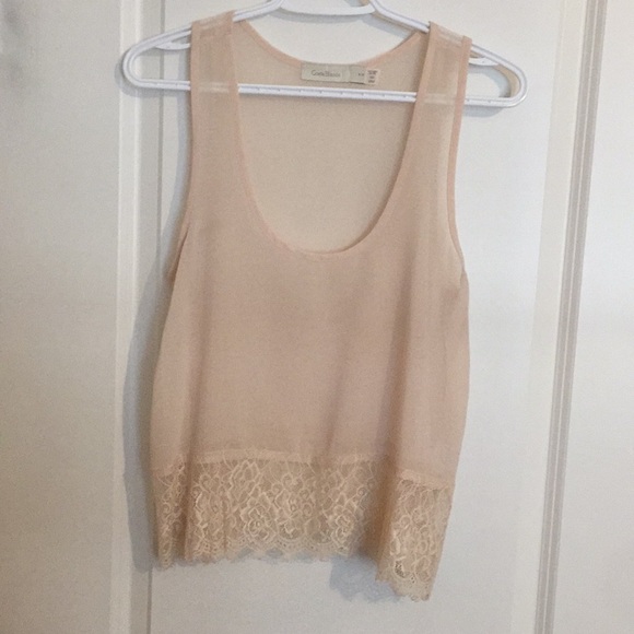 Costa Blanca Tops - Sheer cami